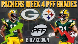 Breaking Down the Packers Week 4 PFF Grades | vs Pittsburgh Steelers