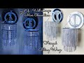 Dollar Tree DIY Glam Fringed Bling Wrap LED Lighting Chandelier Wall Lamps Home Decor 2020 #WithMe