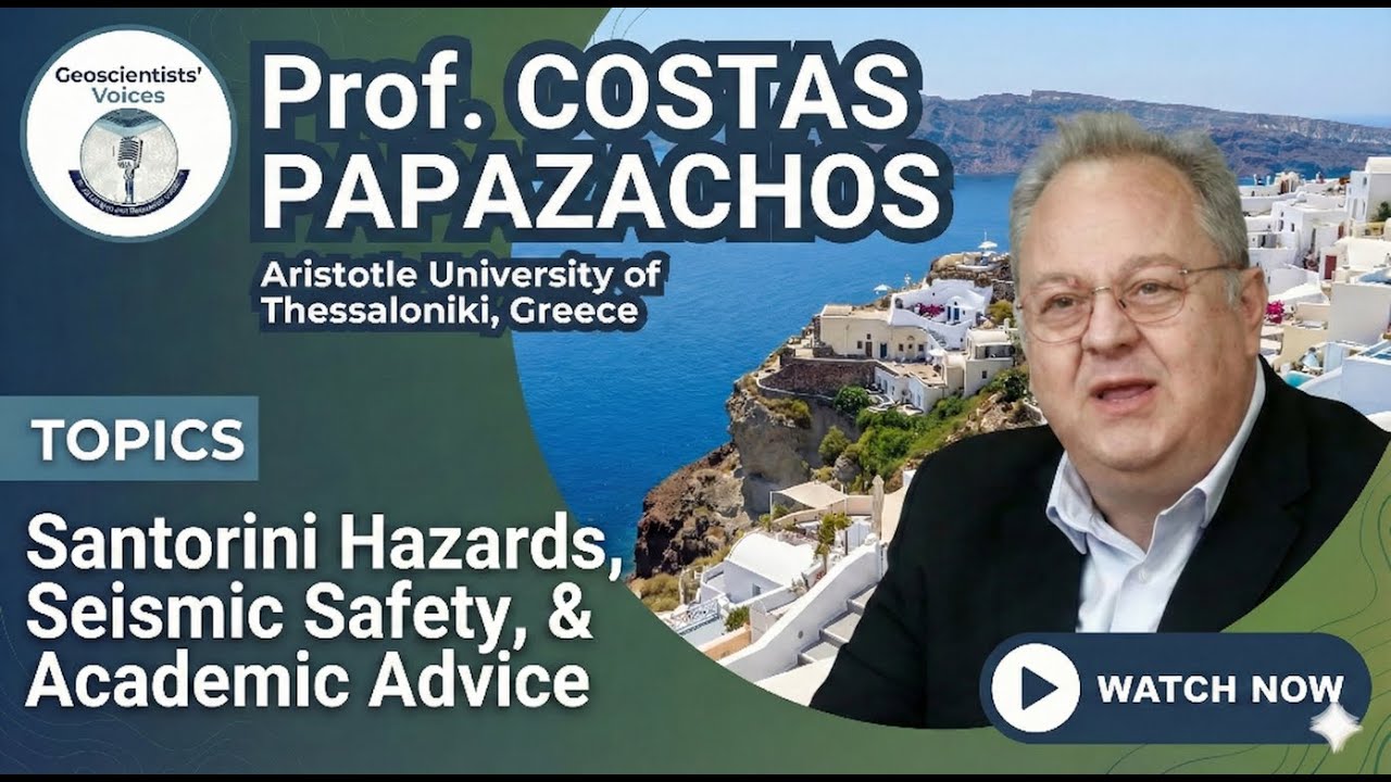 Greece’s New Seismic Maps, Santorini & Predicting the Unpredictable ft. Prof. Costas Papazachos