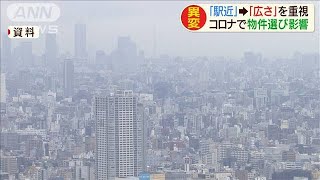 「駅近」→「広さ」マンション選び“最重視”に変化(20/08/12)