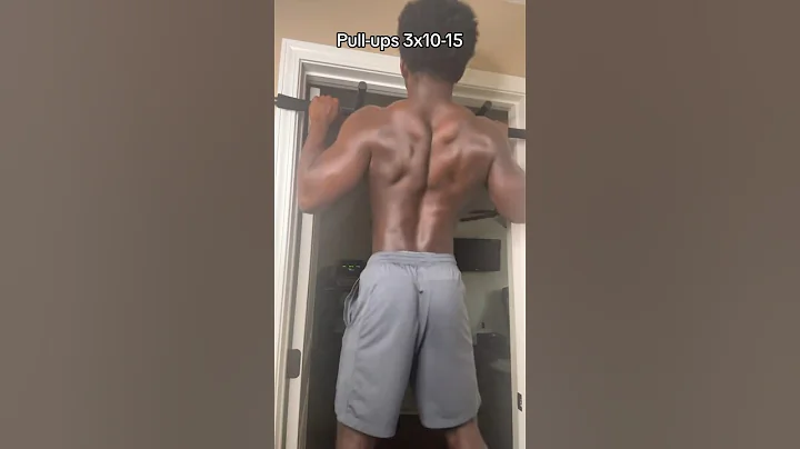 Grow your Back and Biceps | Pull-up Bar Workout