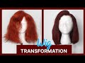 TINTA SU UNA PARRUCCA, WIG TRANSFORMATION | Lady Hamilton xoxo