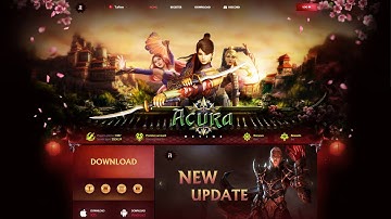 Acura Metin2 Game Website Template