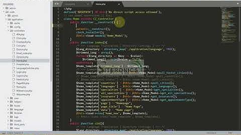 Codeigniter basics | Online appointment management system | Clinivex video tutorial 2