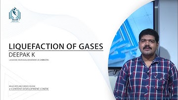 LIQUEFACTION OF GASES- Chemistry I