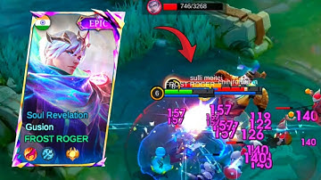 GUSION TANK DESTROYER BUILD! TOTALLY ONE SHOT GUSION FULL DAMAGE🔥 
