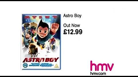 Astro Boy DVD HMV Advert