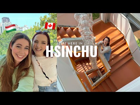 My Hungarian friend visits Hsinchu, Taiwan 🇭🇺🇹🇼 [我的匈牙利朋友對新竹感覺如何]