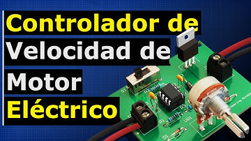 Tutorial del Controlador de Velocidad de un Motor