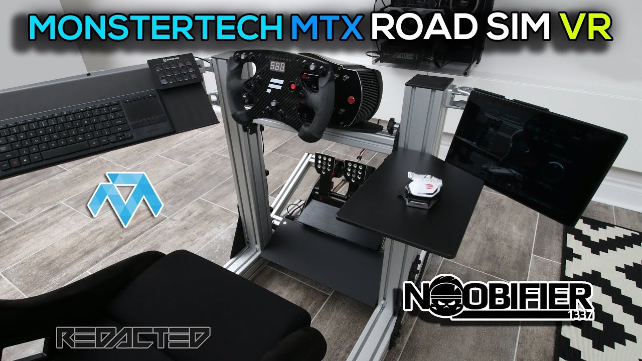 Monstertech MTX Sim System - Wheel Mount Kit - Road Race VR