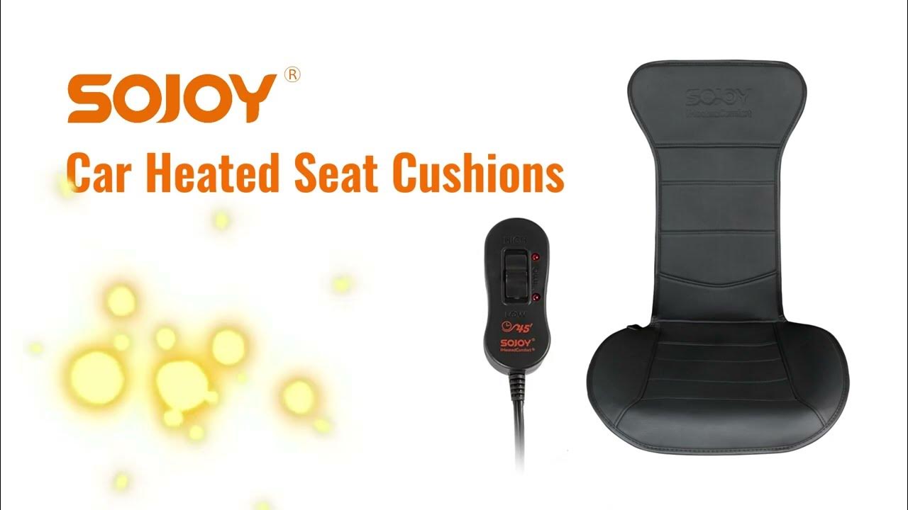 Sojoy Luxury Breathable Lumbar Back Support & Non-Slip Gel Seat