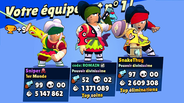 🏆 je joue avec le 1er MONDE  SNIPER BS 🐙 et SNAKETHUG 🐍 et PACK OPENING Brawl Stars Bob l'éponge 🧽