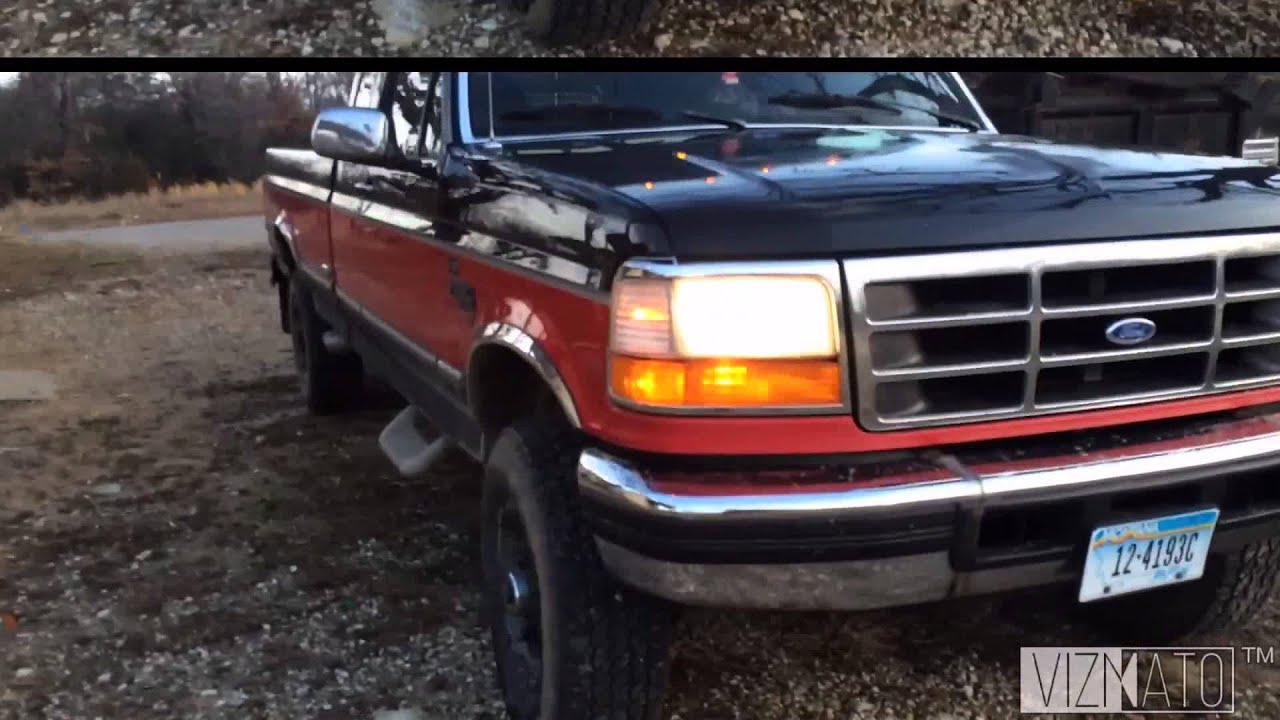 1996 Ford F-250 7.3 powerstroke. - YouTube
