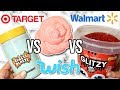 Walmart VS Wish VS Target Slime Review! Is It Worth It?!