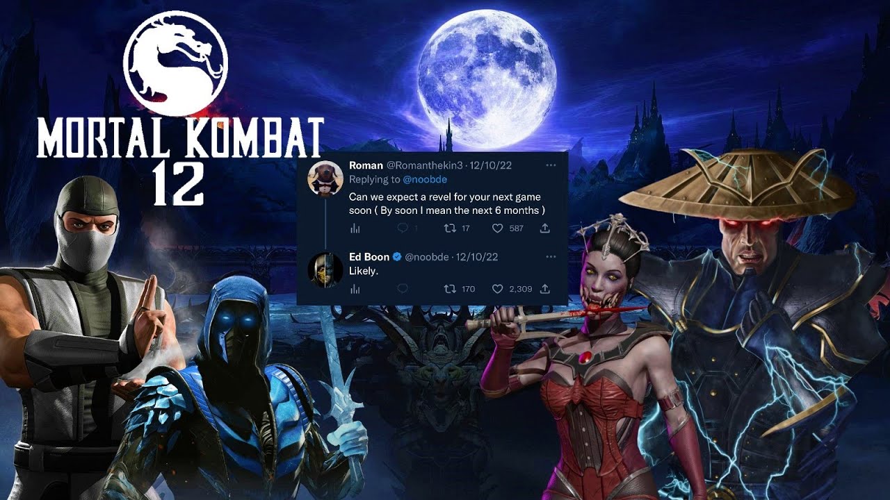 Mortal Kombat 12 é confirmado e chega ainda em 2023