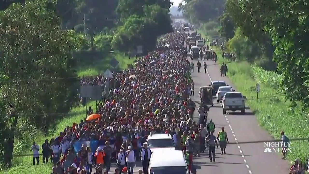 New migrant caravan in Mexico pushes past blockade to head north