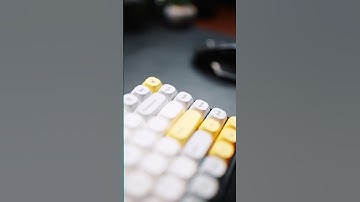 New desk setup🔥#desksetup #mechanicalkeyboard #amazonfinds