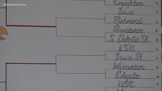 Greensboro man creates behemoth bracket for the March Madness tournament