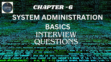Linux Operating System Interview Questions & Answers book Chapter 6 Video.