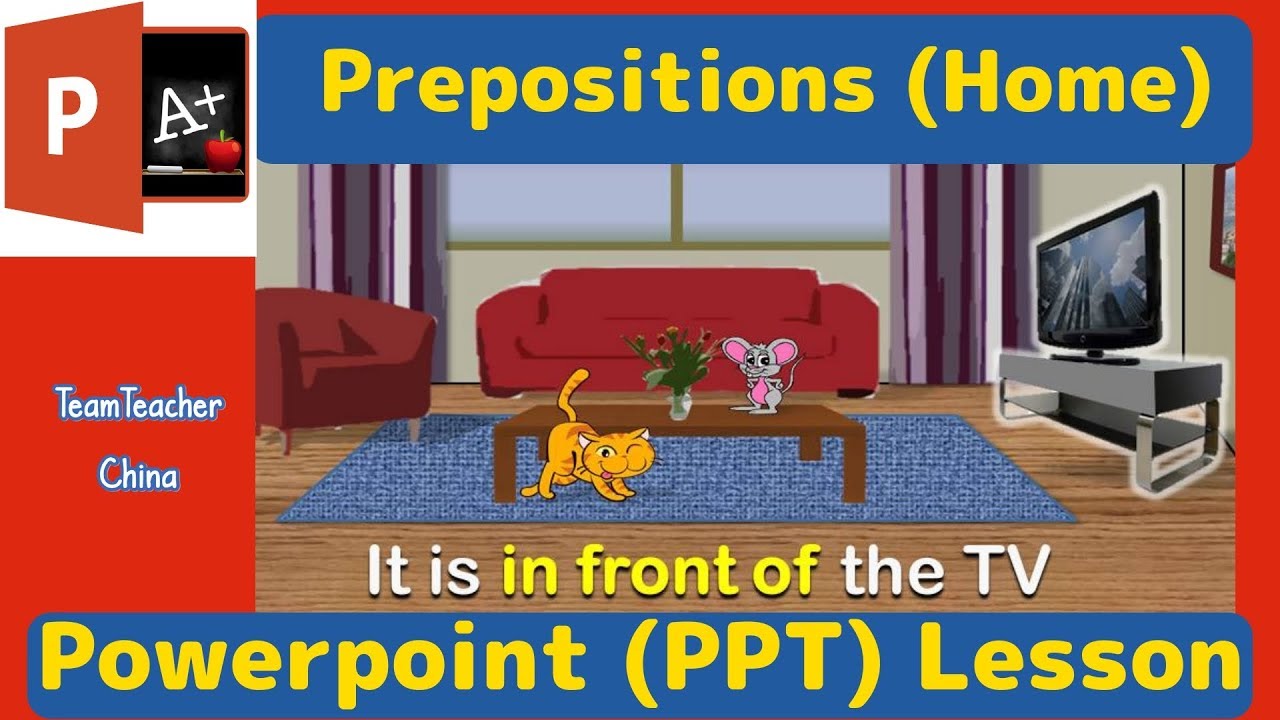 powerpoint presentation about preposition