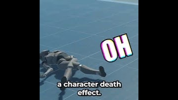 How to use Ragdoll Physics in Unity for character Death Effect #unitytips