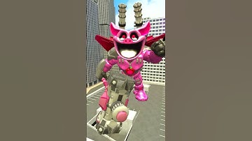 EVOLUTION OF NEW ALL MECHA TITANS SMILING CRITTERS POPPY PLAYTIME CHAPTER 3 in Big City in Gmod !