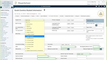 Coding EL students in Powerschool
