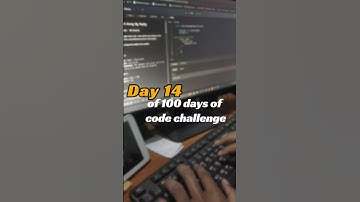 Day 14 of 100 days of code challenge  #coding #100daysofcodingchallenge #shorts
