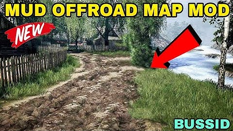 mud offroad map mod for bus simulator Indonesia | mod map bussid | mapas para bus simulator Indonesi
