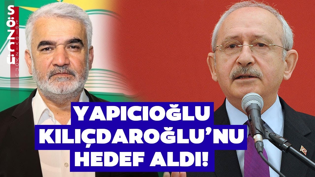 ⁣Kendi Geçmişini Unutan Zekeriya Yapıcıoğlu Kemal Kılıçdaroğlu'nu Hedef Aldı!