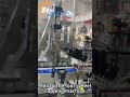 Fully auto bottle unscrambler and milk glass bottle capping machine line,double head capping machine