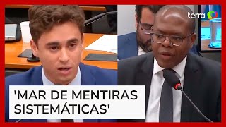 Silvio Almeida e Nikolas Ferreira trocam ofensas na Câmara: 'Temos encontro marcado nos tribunais'