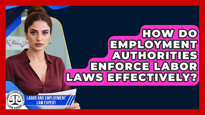 How Do Employment Authorities Enforce Labor Laws Effectively? | Labor and Employment Law Expert News