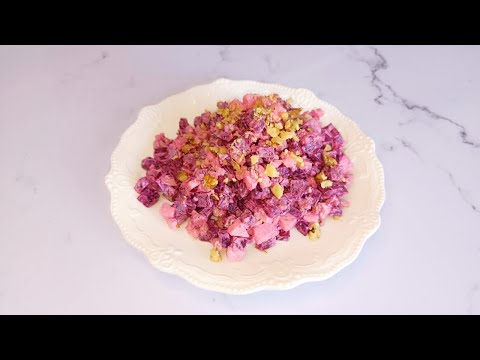 САМЫЙ БЮДЖЕТНЫЙ, НО ОЧЕНЬ ВКУСНЫЙ И ВИТАМИННЫЙ САЛАТ!САЛАТ ДЛЯ ПОДНЯТИЯ ГЕМОГЛОБИНА 😱😋