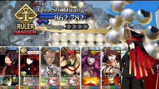 Qin Shi Huang (Super Recollection) ft Budget NP1 Lvl 90 Nobunaga setup