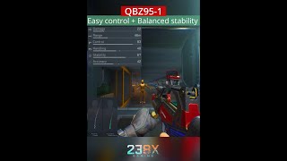 QBZ95-1 easy control + balanced stability build #deltaforce #deltaforcegame #fpsgames  #fps
