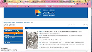 Finding and using Library Databases at GCC
