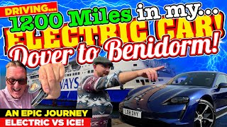 Driving my ELECTRIC CAR 1200 MILES from DOVER to BENIDORM!
