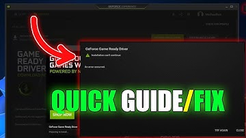 Fix “GeForce Game Ready Driver Installation Can’t Continue” – NVIDIA App 2025 Problem Solved!