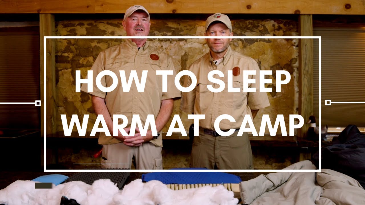 How to sleep warm while camping Overland Essentials YouTube