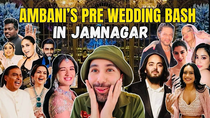 Inside The Ambani’s 3 day pre-wedding bash in Jamnagar: ORRY’s POV