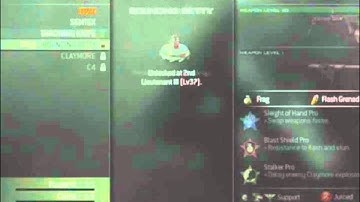 Modern Warfare 3 Main Menu Customization, Killstreaks , Perks