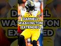 BREAKING: Darnell Washington Extended By the Pittsburgh Steelers #nfl #steelers #shorts