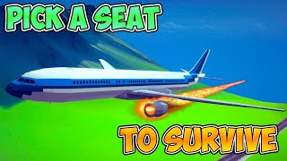 Pick A Seat To Survive Crazy Plane Crashes #15 | Besiege Emergency Landings