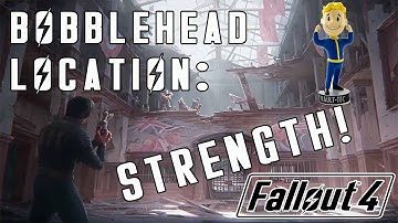 Fallout 4: STRENGTH Bobblehead Location - Mass Fusion Building!