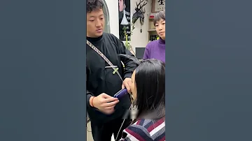 شعرها ليس مفرود ا المفاجأة كبيرة شعر تجميل مفاجأة Shortvideo 