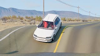 Cars vs Massive Potholes #8 - BeamNG.DRIVE