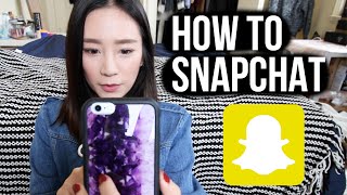 How To Snapchat ♡ 怎麼使用Snapchat | TheKellyYang