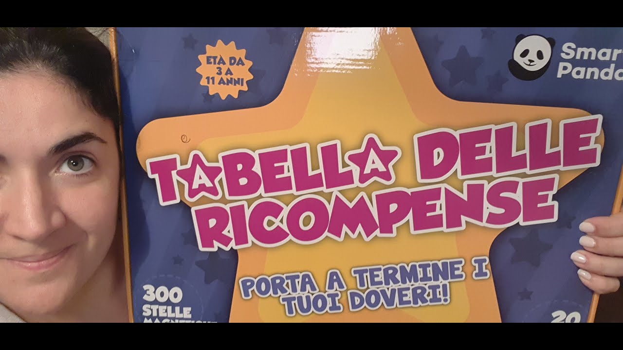 🗓 TABELLA DELLE RICOMPENSE - stimolare i bambini a collaborare in