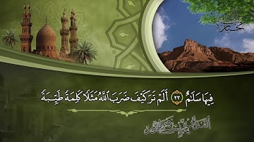 دقيقتان مع القارئ هلويست نصر الدين لما تيسر من سورة ابراهيم